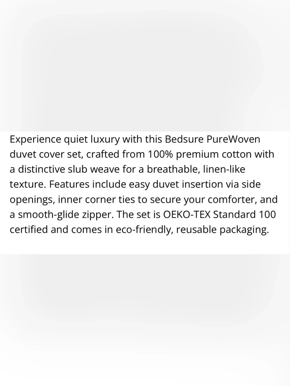 Bedsure new re